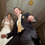 Банкет после свадьбы (жених с невестой)