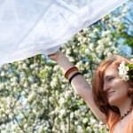 Lovestory в яблоневом саду