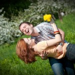 Lovestory в яблоневом саду