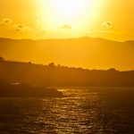 Закат на острове Закинф