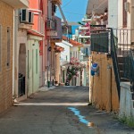 Узкие улочки города Закинф