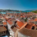 Панорама города Трогир