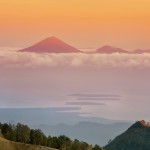 Рассвет над Индонезийским архипелагом